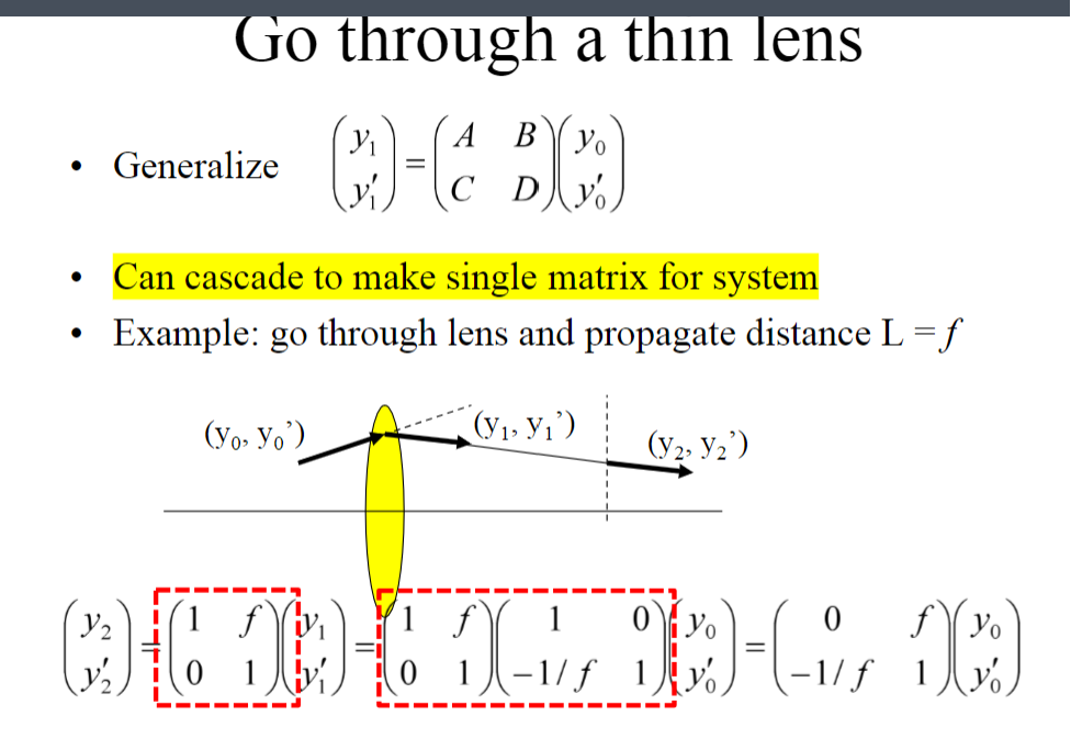 THICK lens. The chart below is used for question 3. Ive also