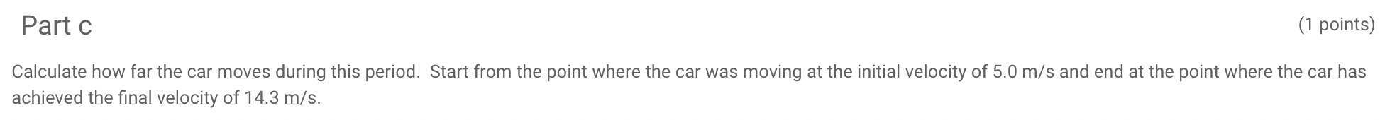 to accelerate. Part a (1 pointS) The maximum power rating of the