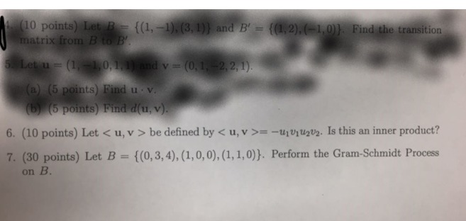 X - Y, where X and Y are linear vector spaces and