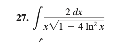 Assorted IntegrationsThe integrals in Exercises 1-44 are in no particular order. Evaluate