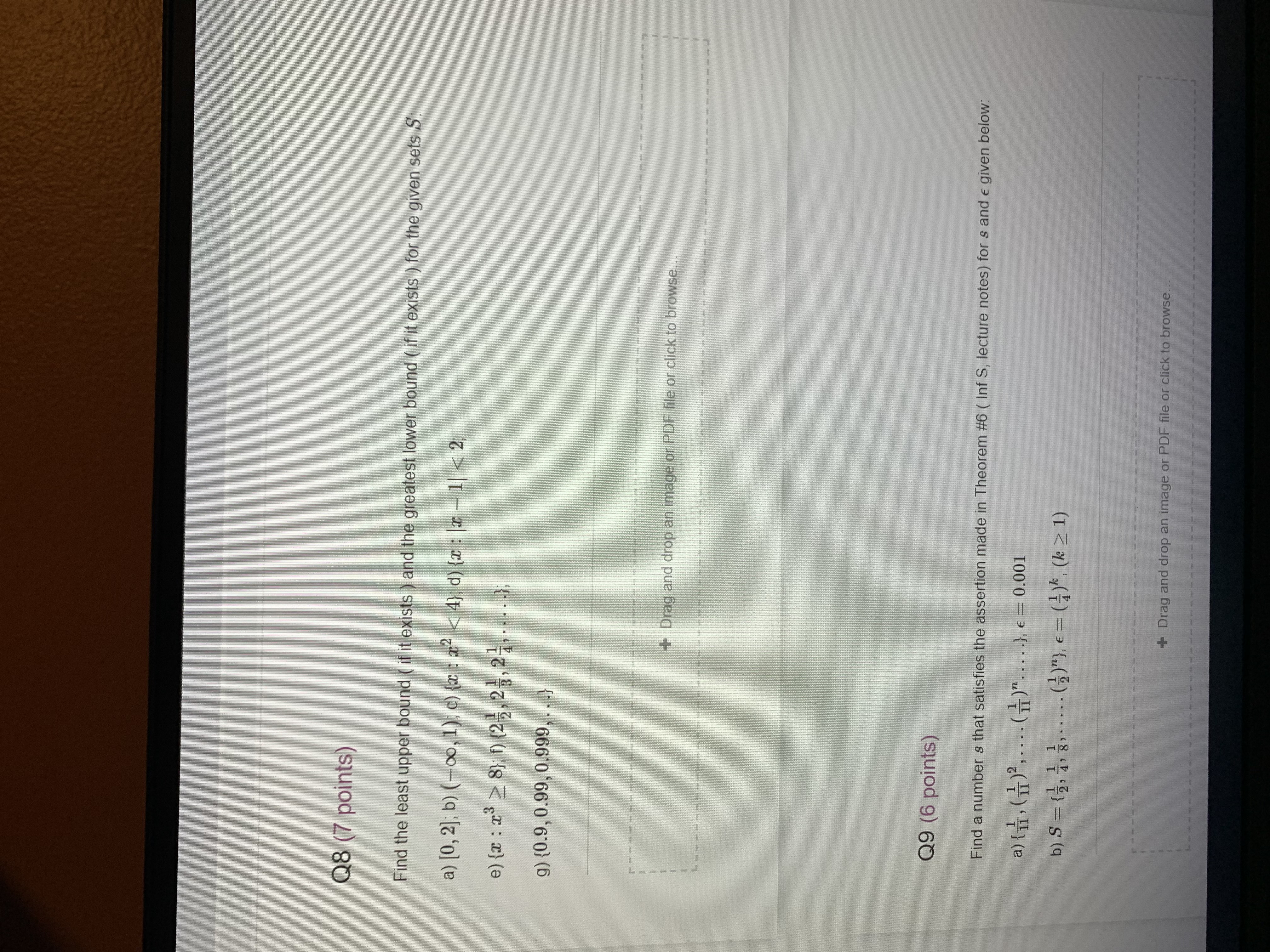 that the function f(r) = x 2 is continuous on its domain.