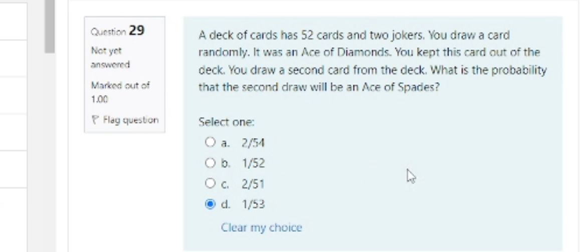 since all risks should be identified and accounted for Clear my choiceQuestion