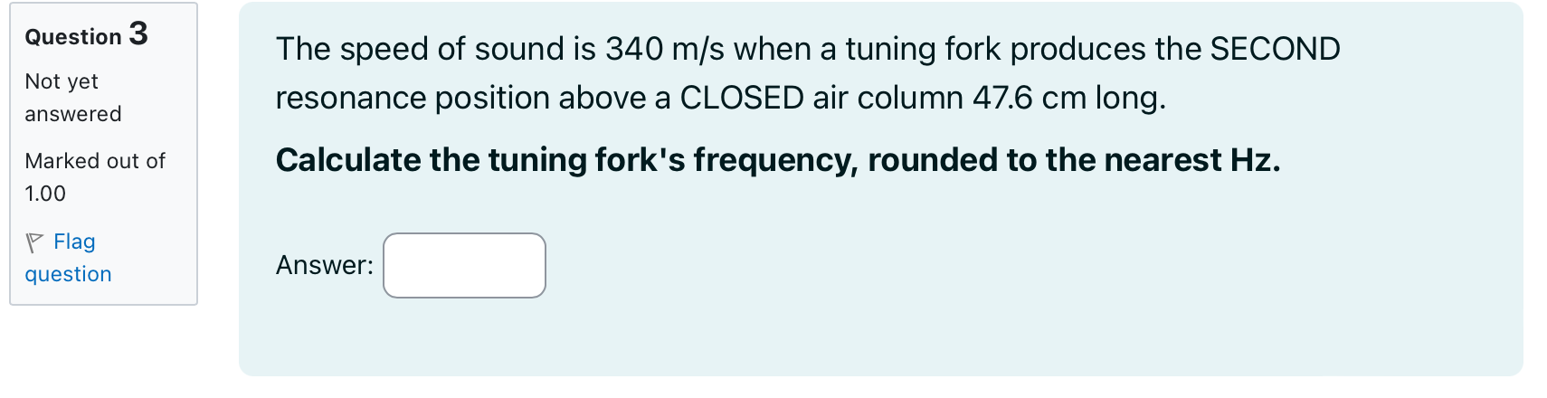 work.This is Physics 20 (grade 11)- MOD 8- LESSON 4- Resonating Air