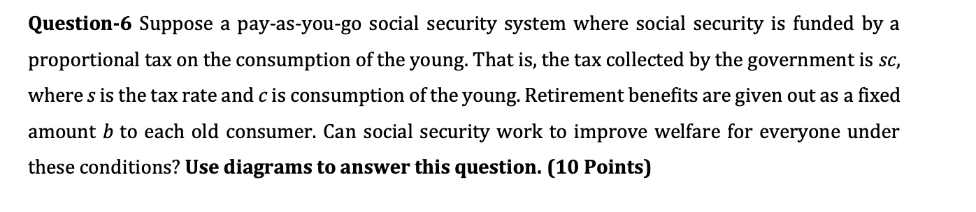 Could you please help me solve the below question: Question-6 Suppose a