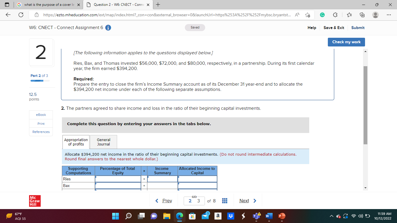 G what is the purpose of a cover le X Question 1