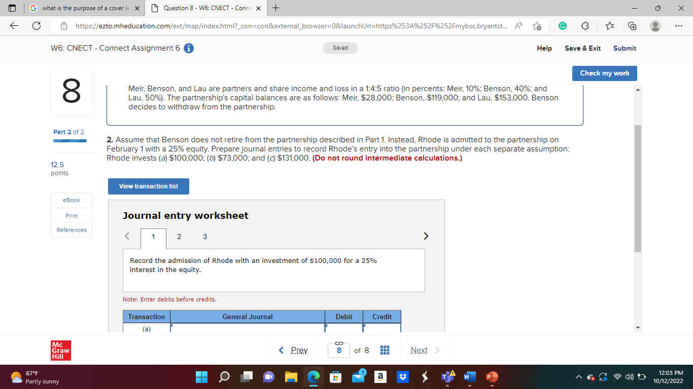 worksheet Record the entry to close the income summary account assuming the