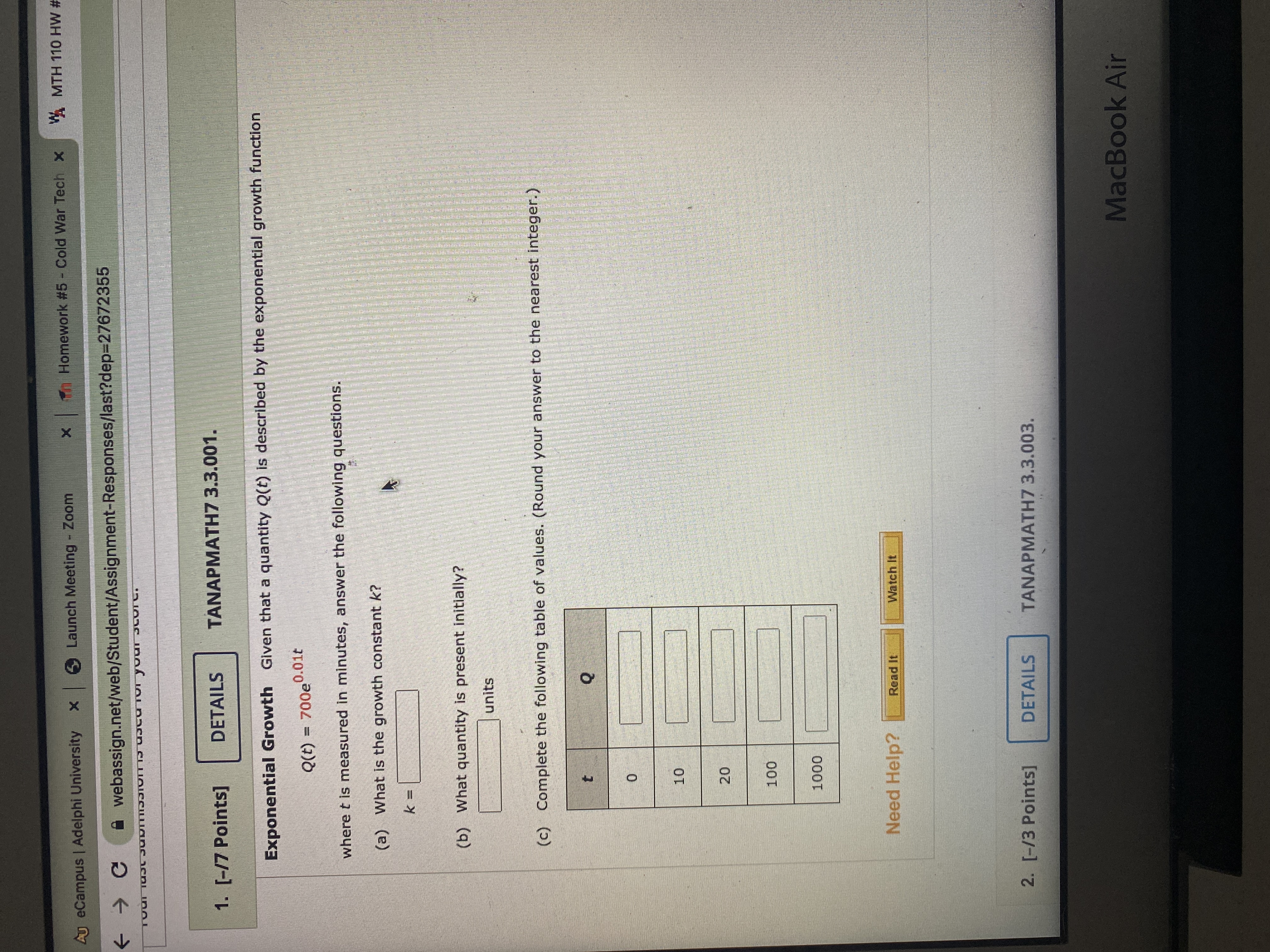 i need help please Au eCampus | Adelphi University x 5 Launch