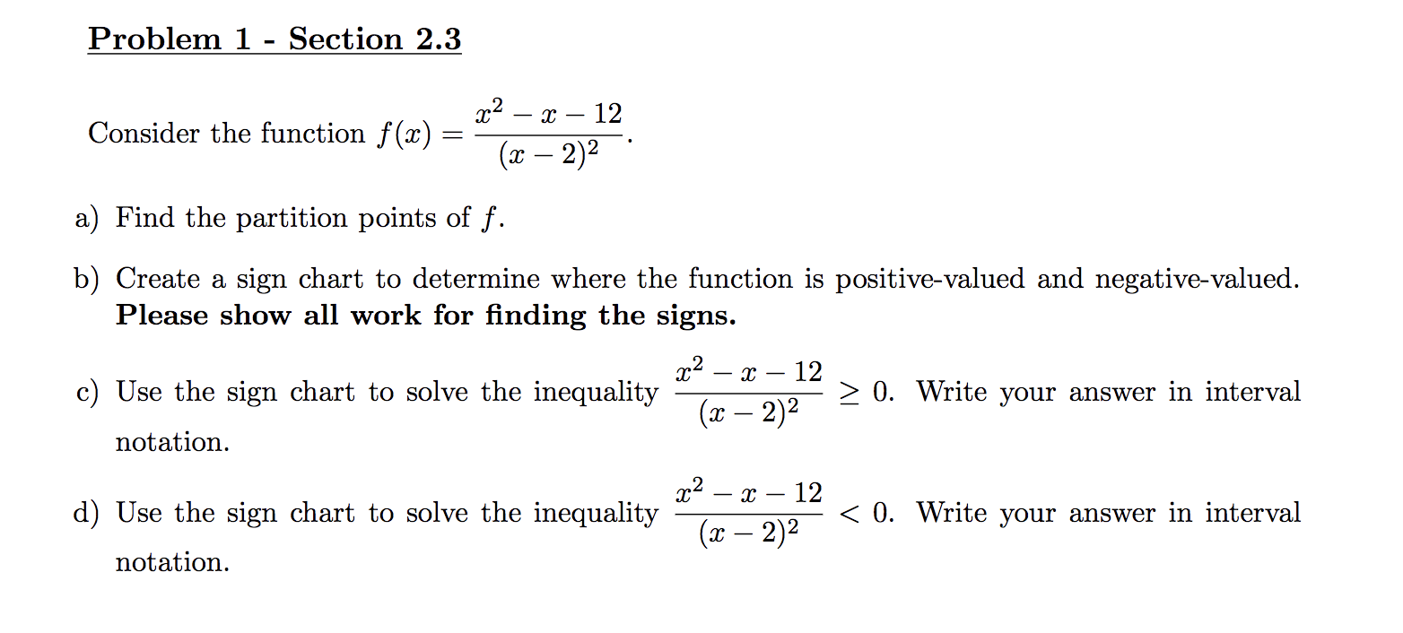  Problem 1 - Section 2.3 2 2 - 2 - 12
