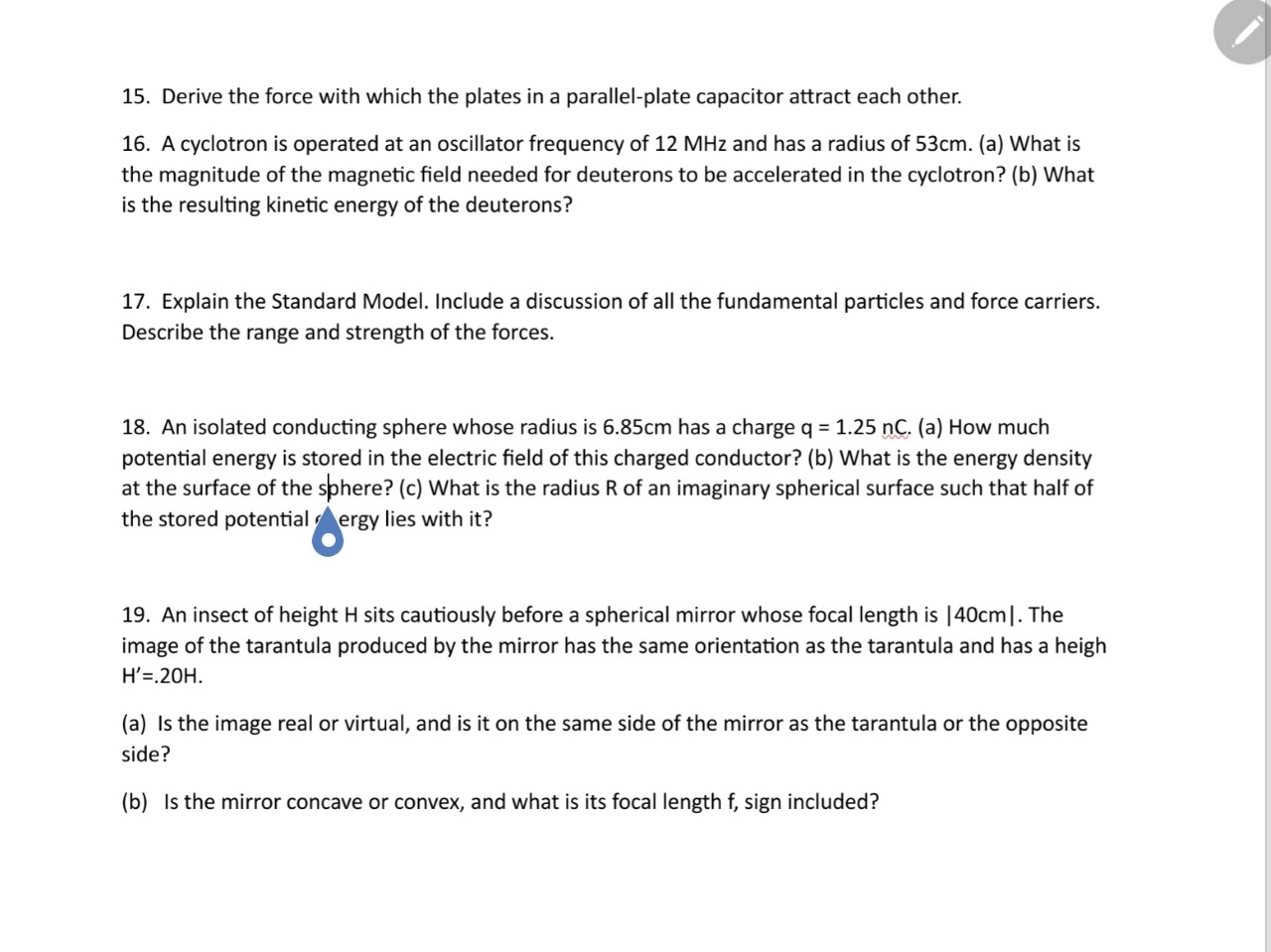 dispersion Poynting vector Polarization 2. Sketch the magnetic field of: Bar Magnet