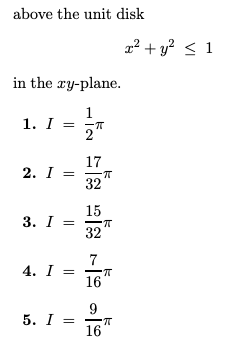 = 2 + 3cy and S is the portion of the plane
