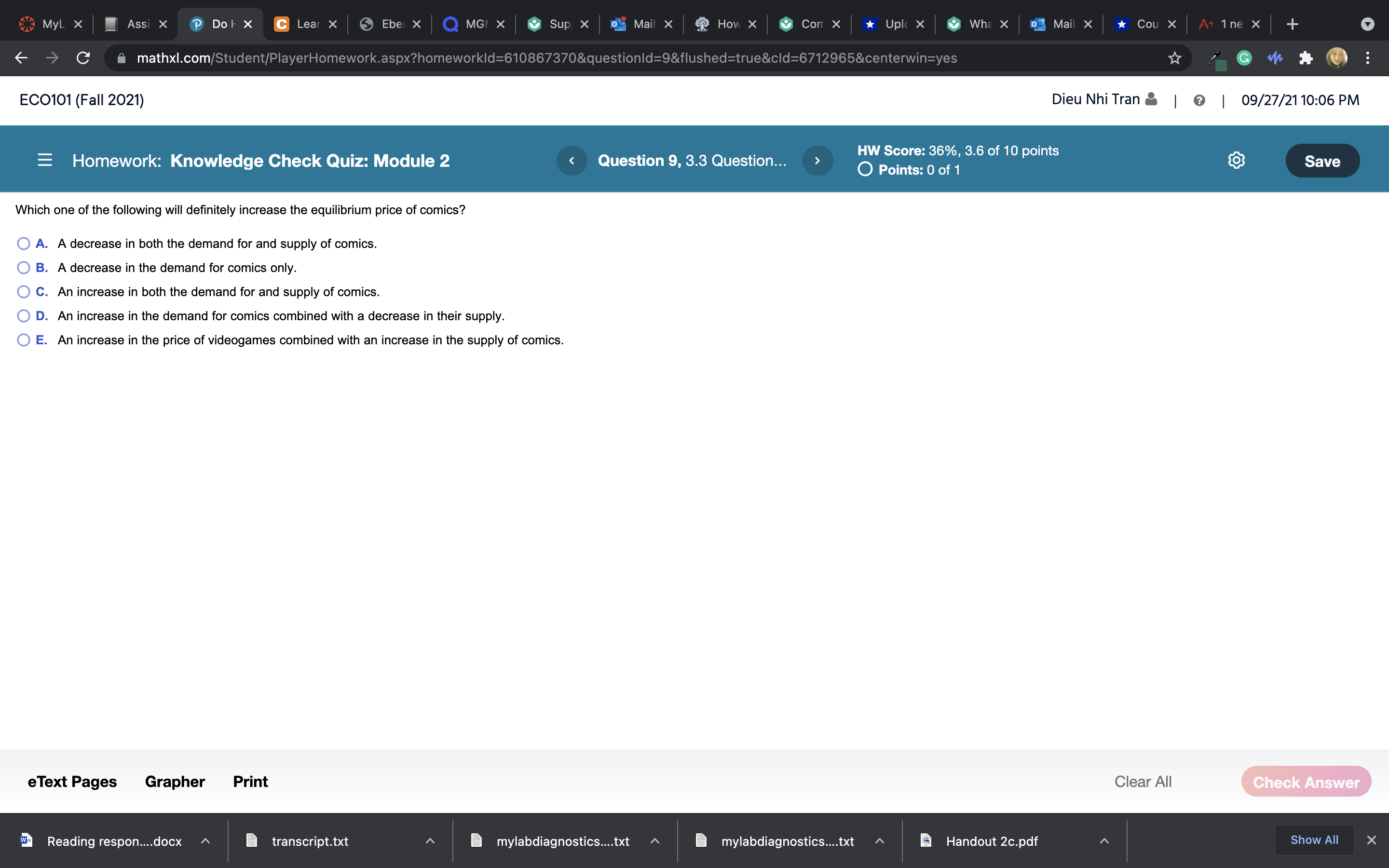  MyL X Assi X P Dot X C Lear X Ebel