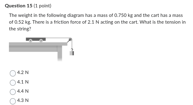 320 kg. Determine the acceleration of the object. 1400 NA 1200 N