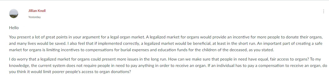 COMMENT/ REPLY TO THE JULLIAN POSTREFERENCE JUST READ. NO COMMENT TO THIS