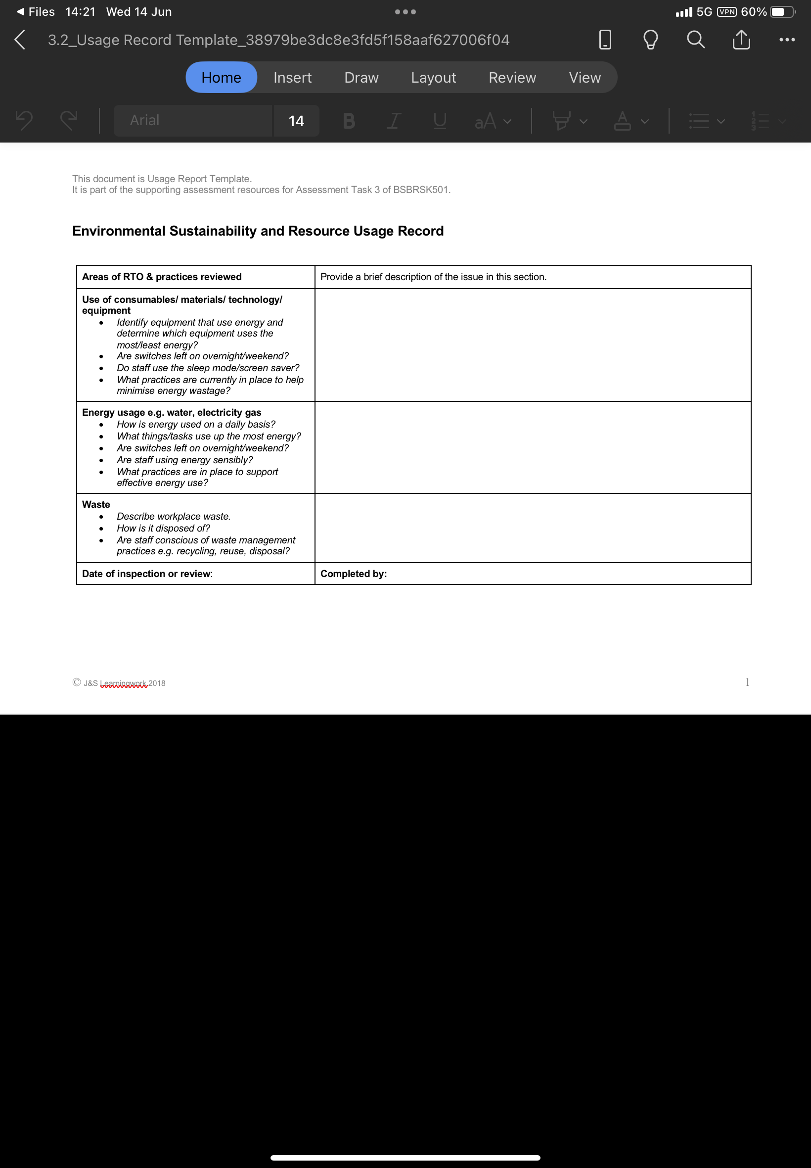 you will use to monitor the implementation of the action plan: -