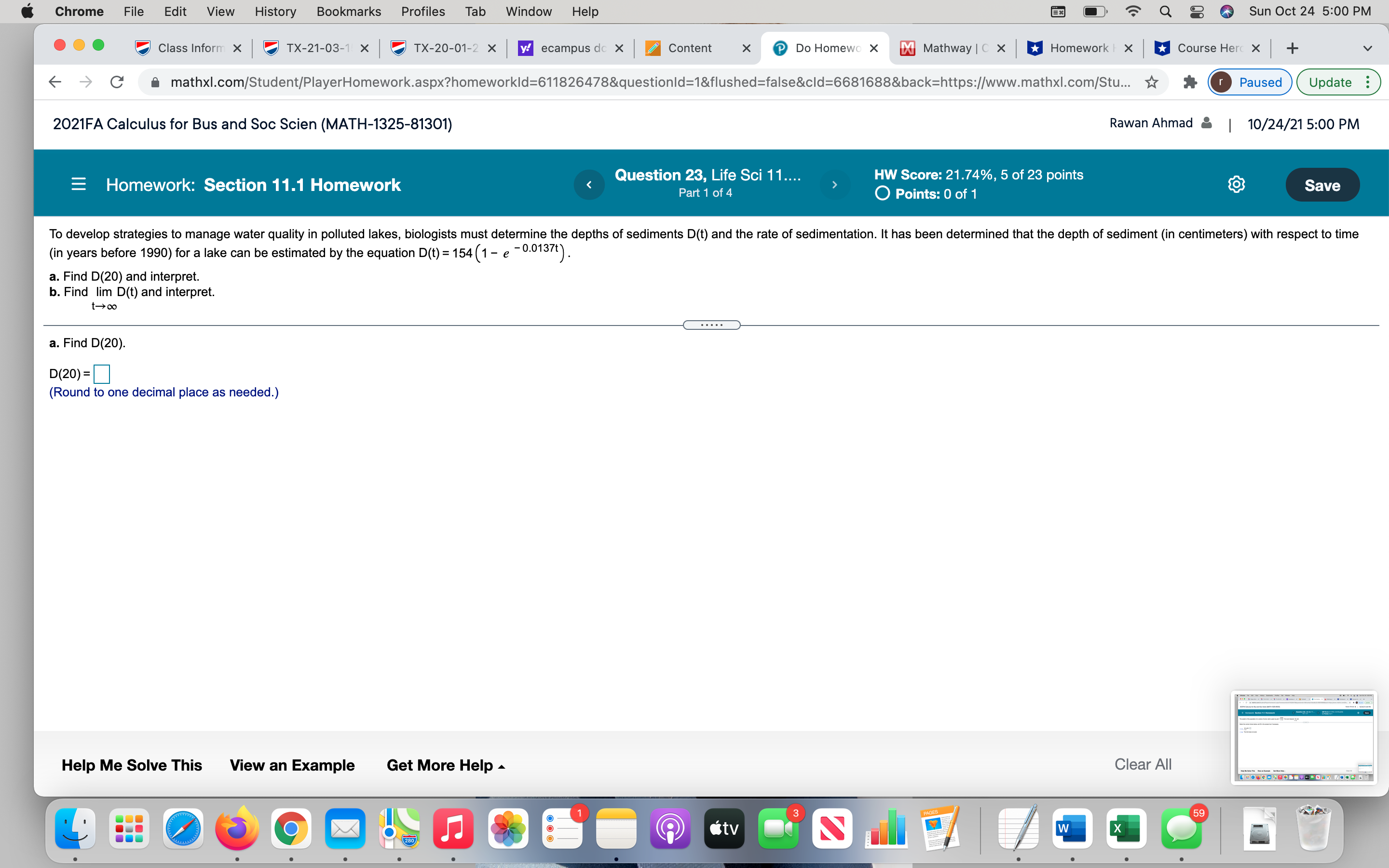 Homework 2 Chrome File Edit View History Bookmarks Profiles Tab Window Help
