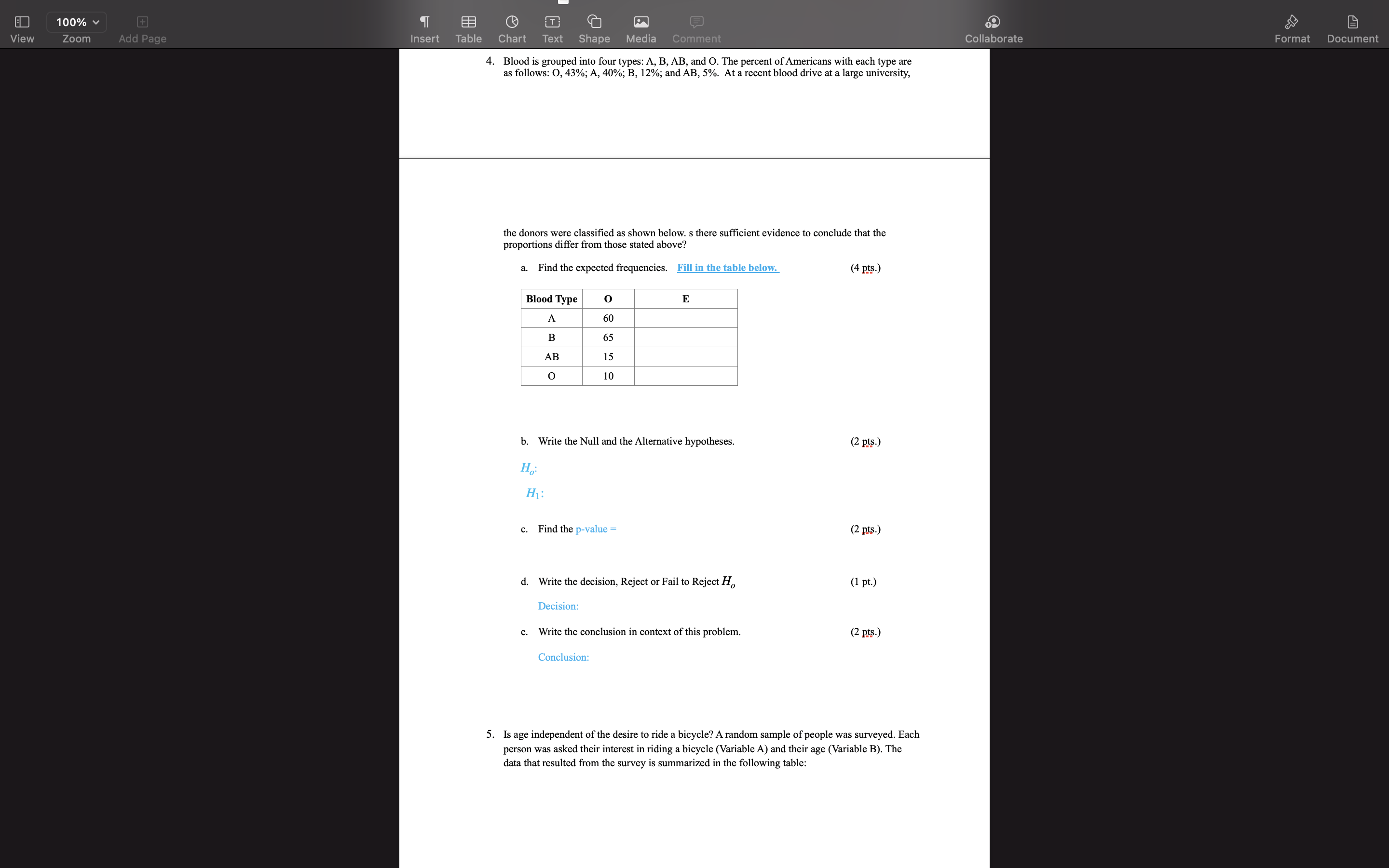 100% + View Zoom Add Page Insert Table Chart Text Shape