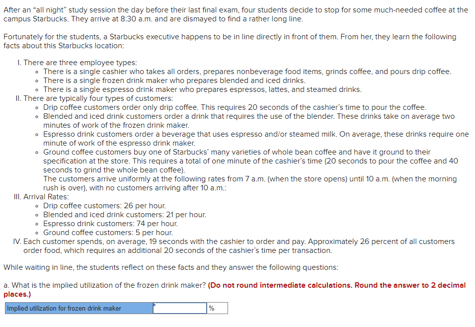 After an "all night" study session the day before their last