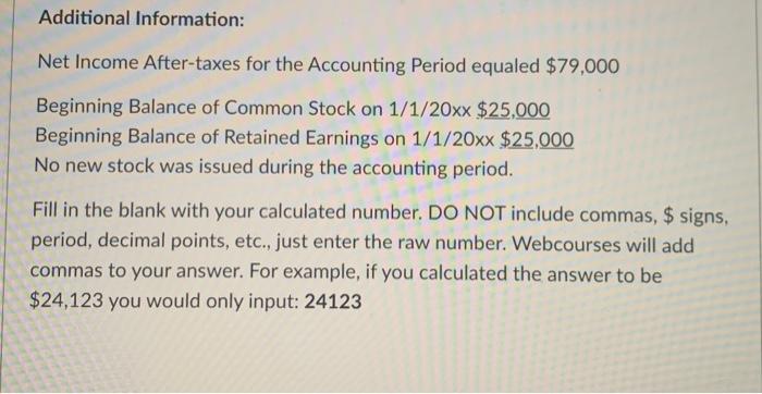Sheet on your scratch paper based on the following Partial Adjusted Trial