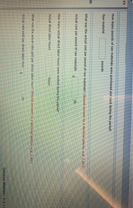 given the following information about the production of Windsor Co, and are