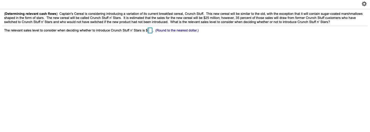 project in year 1 is $ | . (Round to the nearest