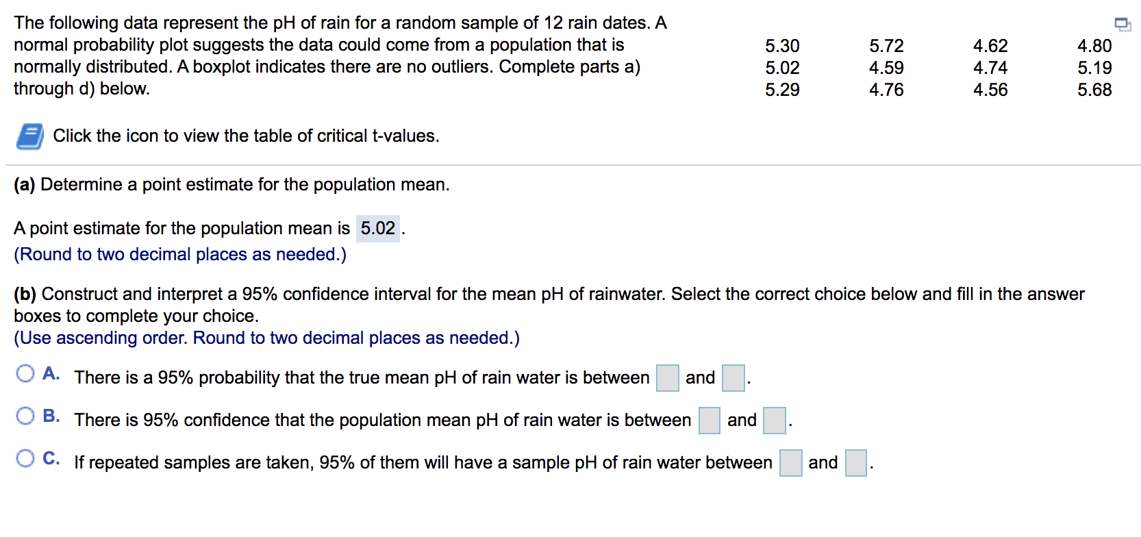 1.386 1.886 2.920 4.303 4.849 6.965 9.925 14.089 22.327 31.599 3 0.765