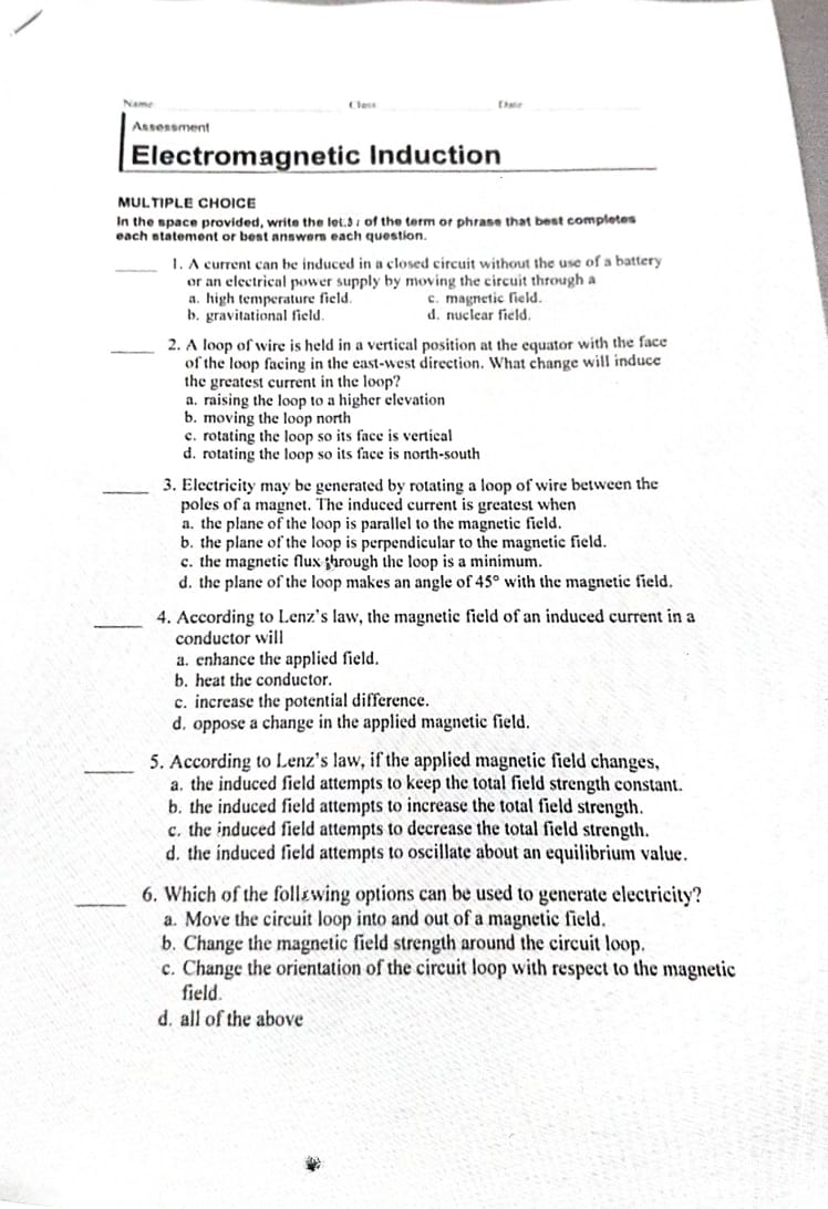 electrical energy b. electrical energy to mechanical energy c. low voltage to