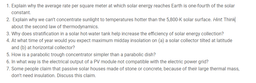  1. Explain why the average rate per square meter at which