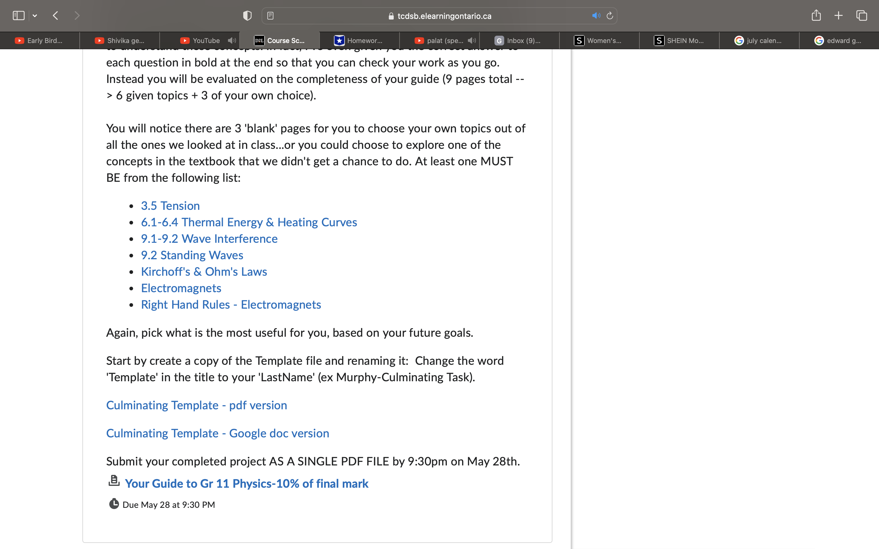 Mo... (=R Creating your own 'guide' to Gr 11 Physics For your