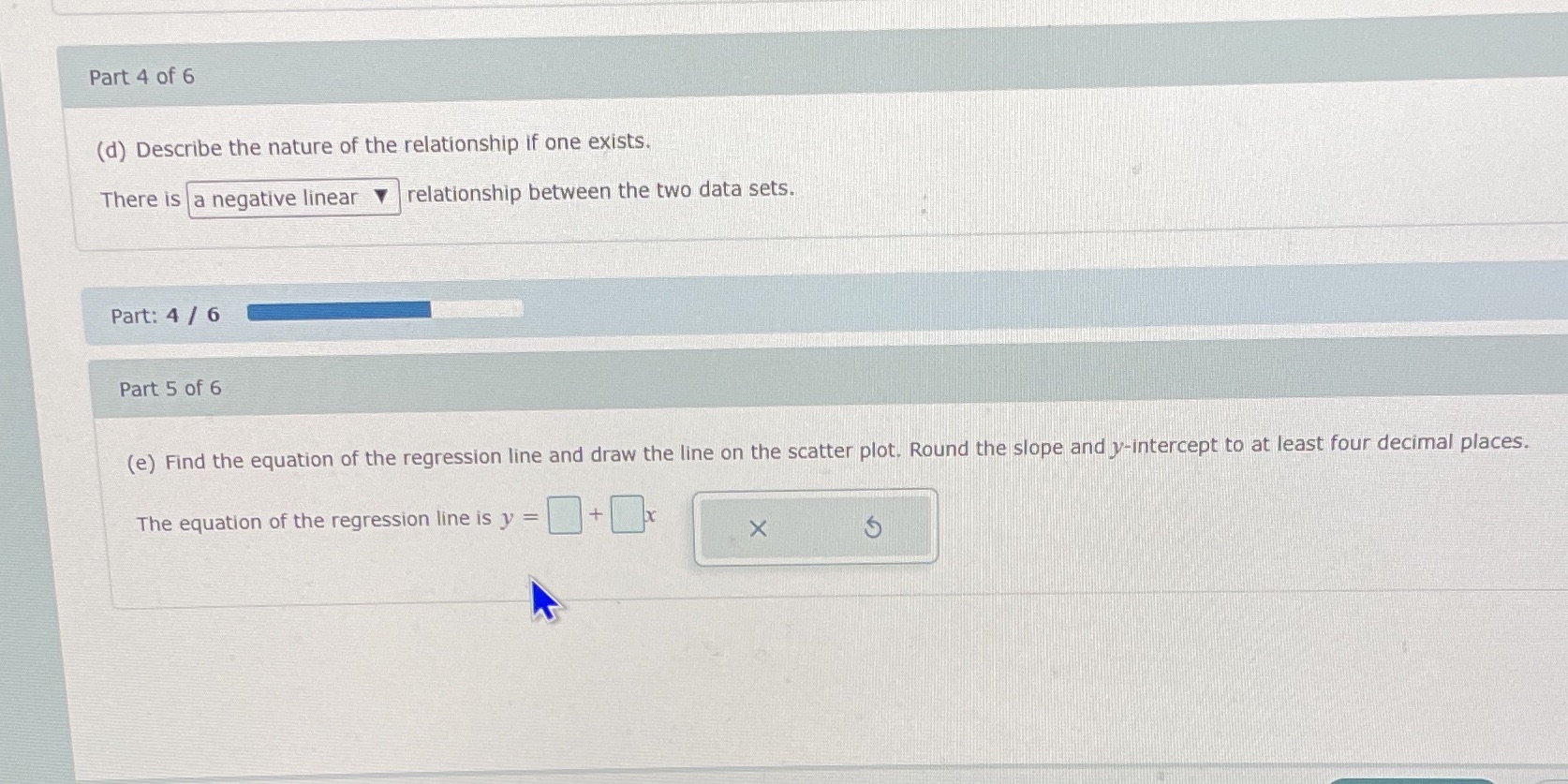 of 3 (b) Test the significance of r at the 5% level