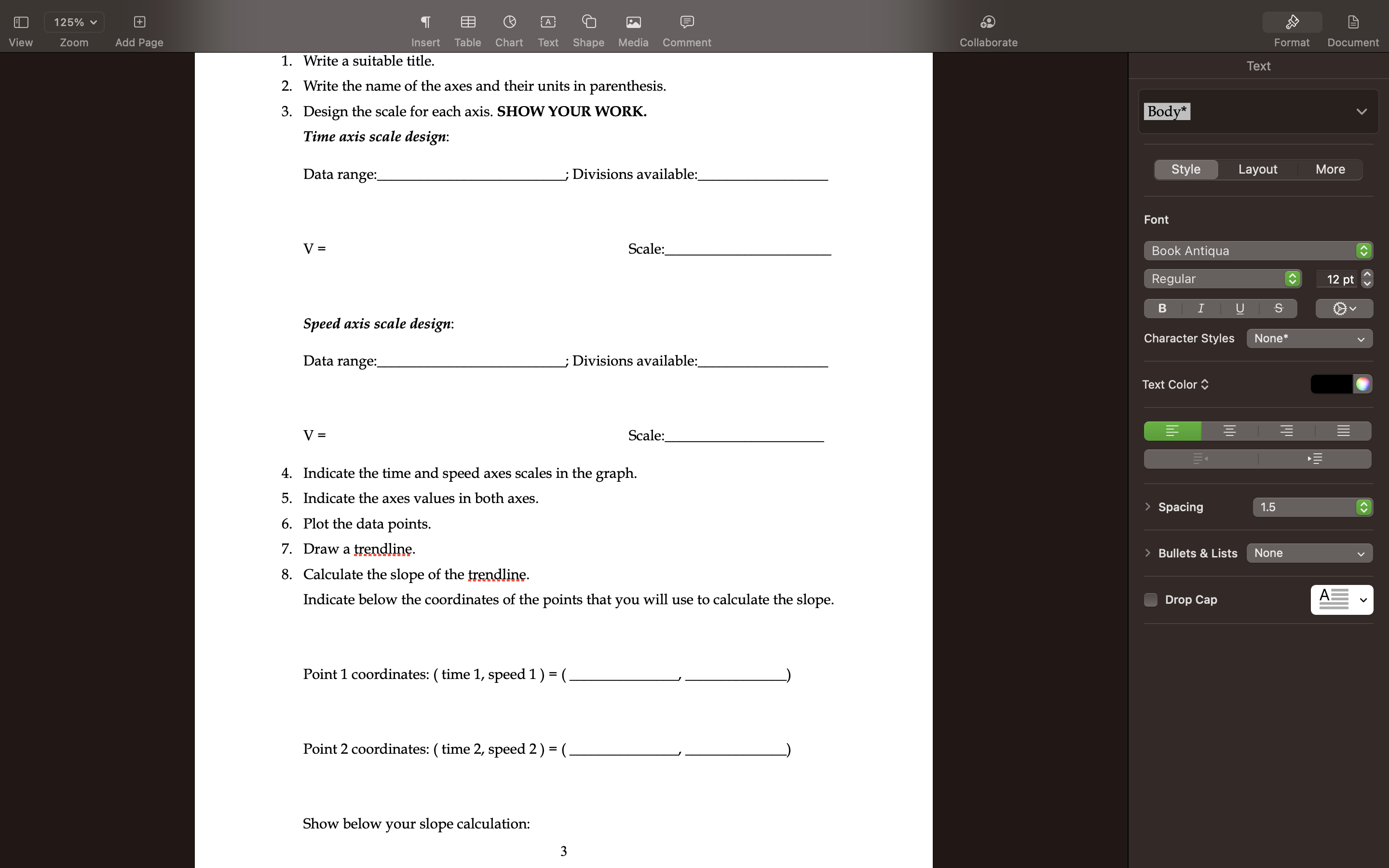 Extracting information from a graph: Look at Figure # 5 and answer