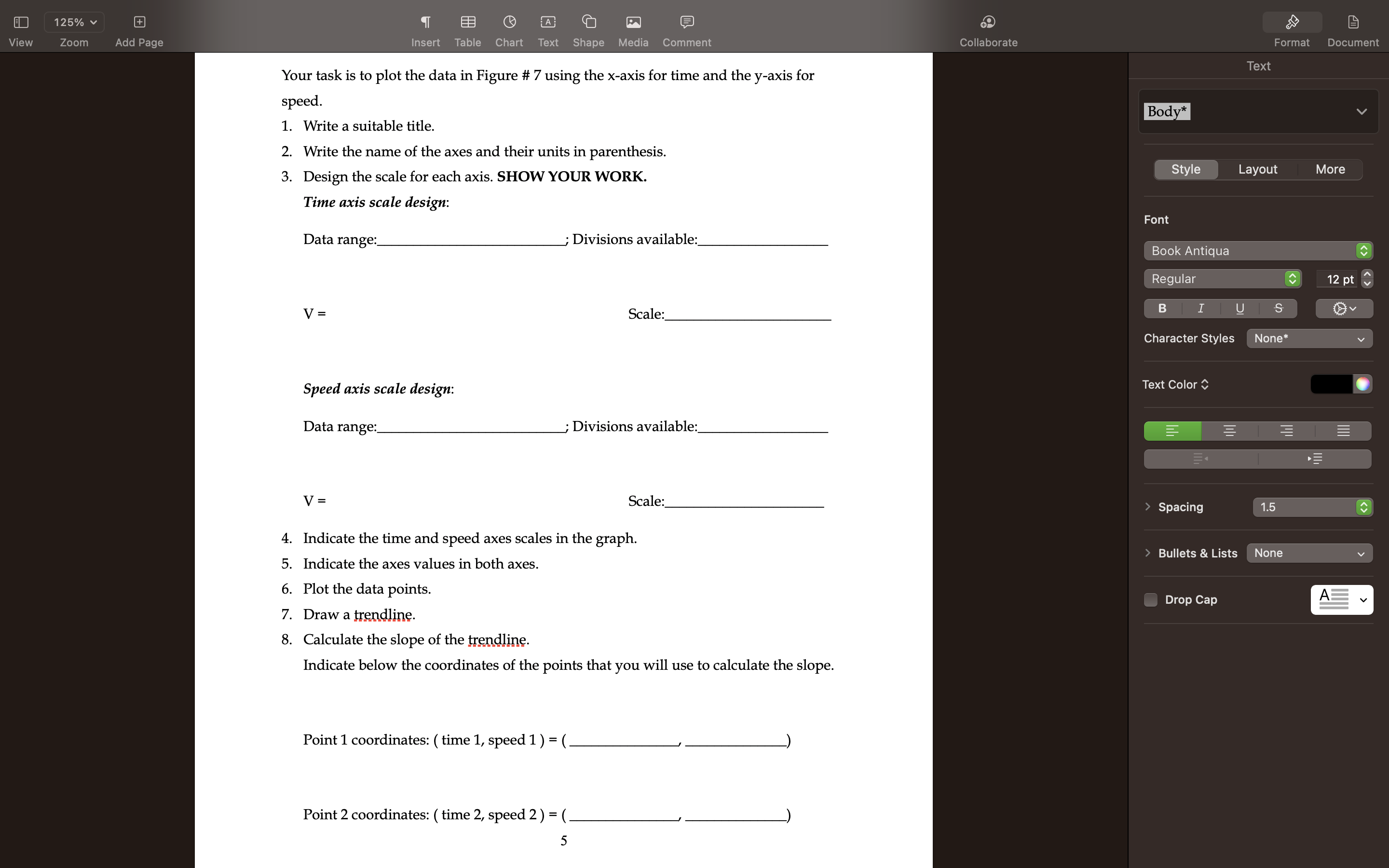 x and y axes. Style Layout More x-axis variable name: y-axis variable