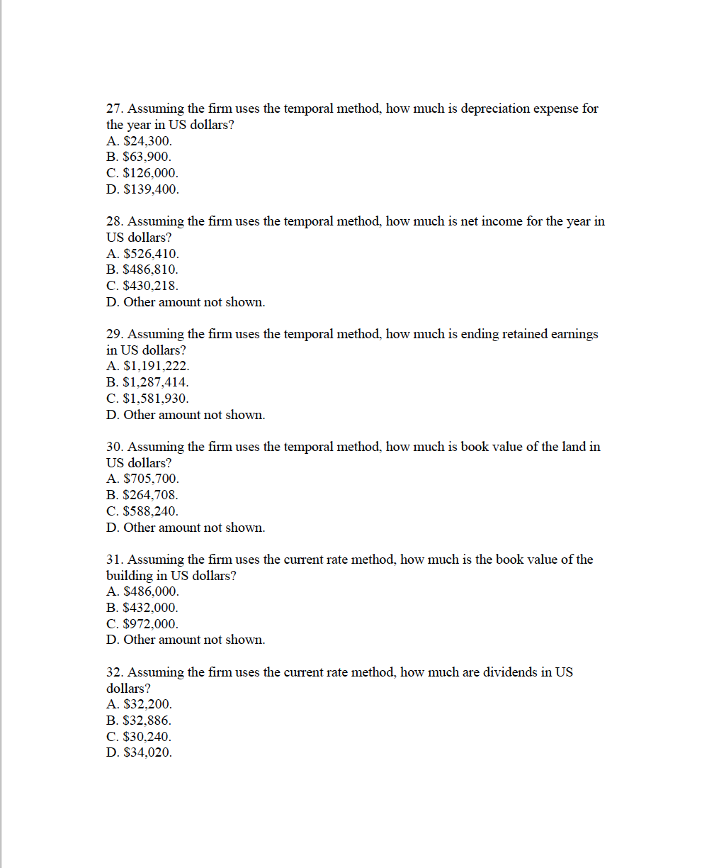 Assume Parent Company, a US corporation, owns a subsidiary operating in Switzerland.
