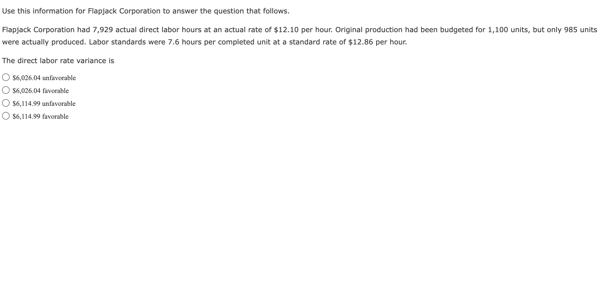 Use this information for Flapjack Corporation to answer the question that