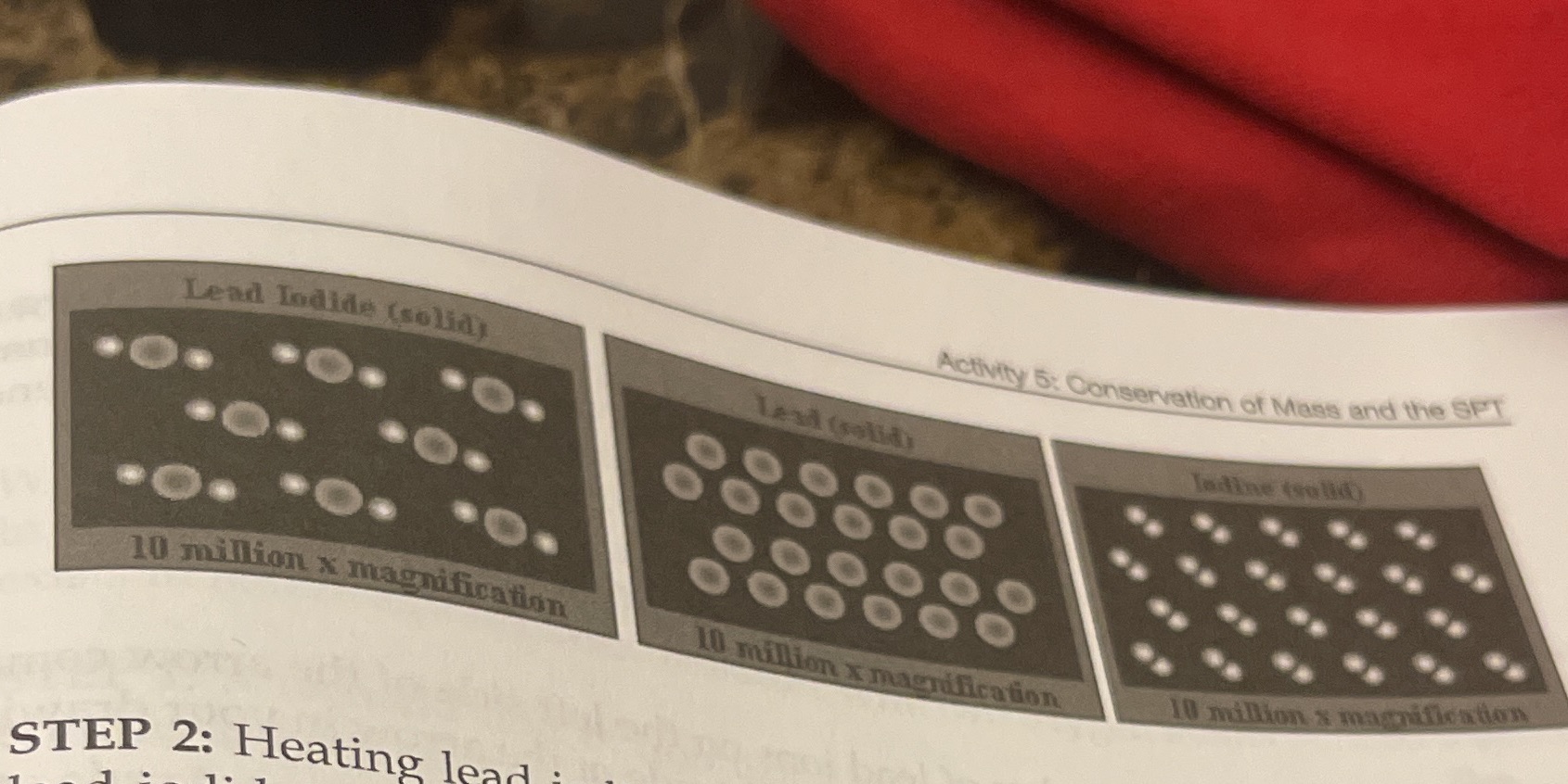 drawings referenced above as models, draw ten-million magnification Ultras cope views of