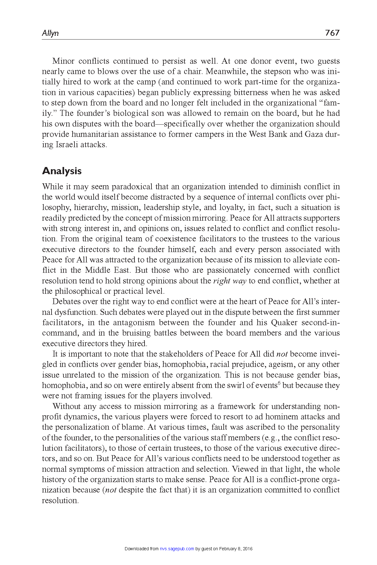 and permission: http:/www. sagepub.com/journalsPermissions.nav DOI: 10. 1 177/0899764010370869 Nonprofit Organizations http:/vsq.sagepub.com OSAGE