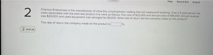 Help Save & Eat Submit 2 Chemco Enterprises is the manufacturer