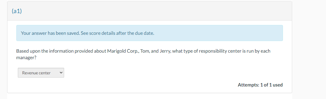 sales teams at Marigold Corp., a furniture company whose most popular item