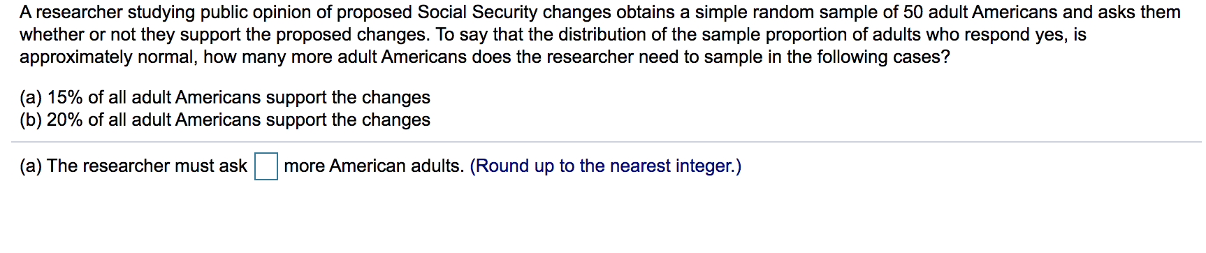and np(1 - p)210. B. Not normal because n S 0.05N and