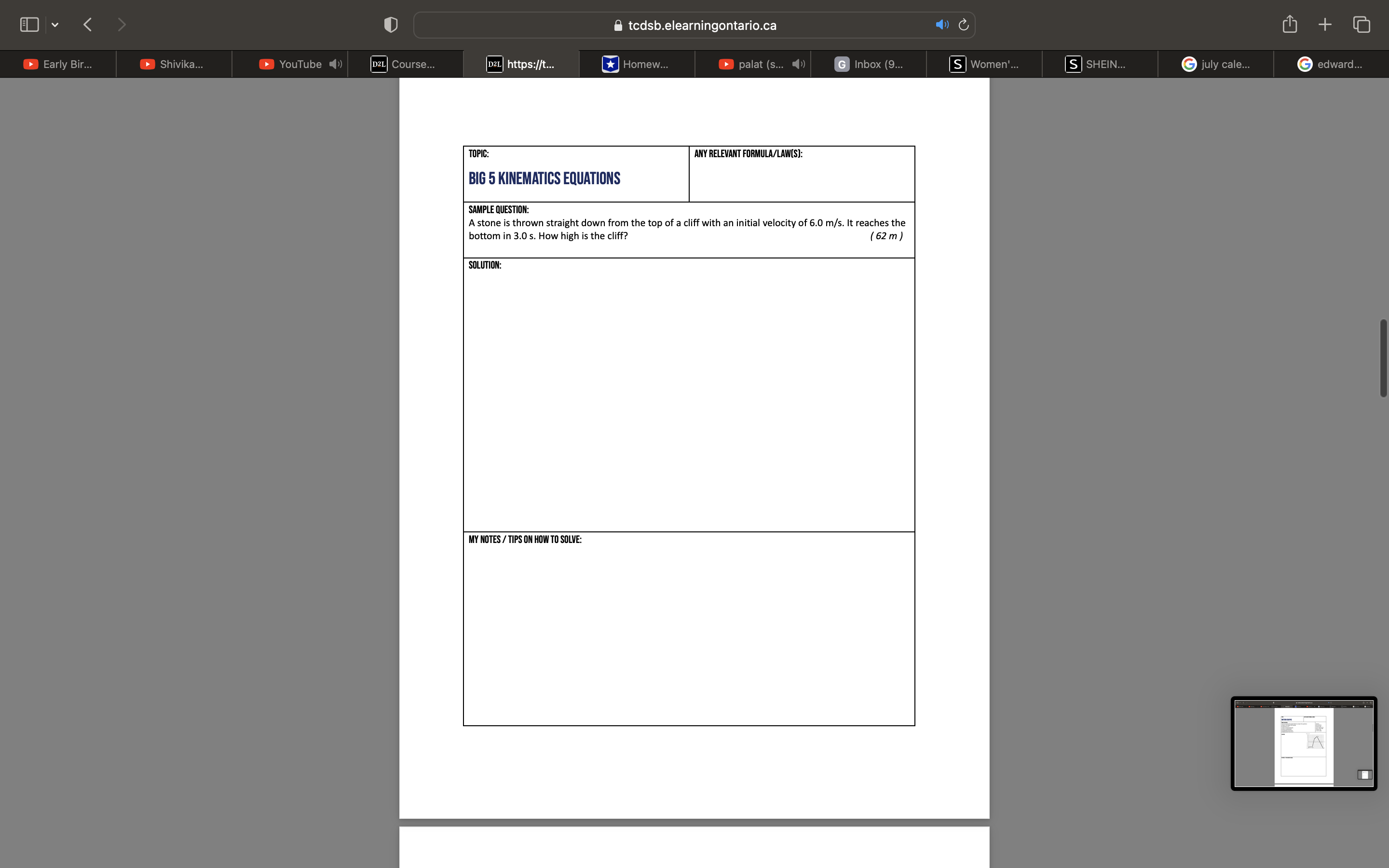 help you if you decide to take further studies in Physics, and