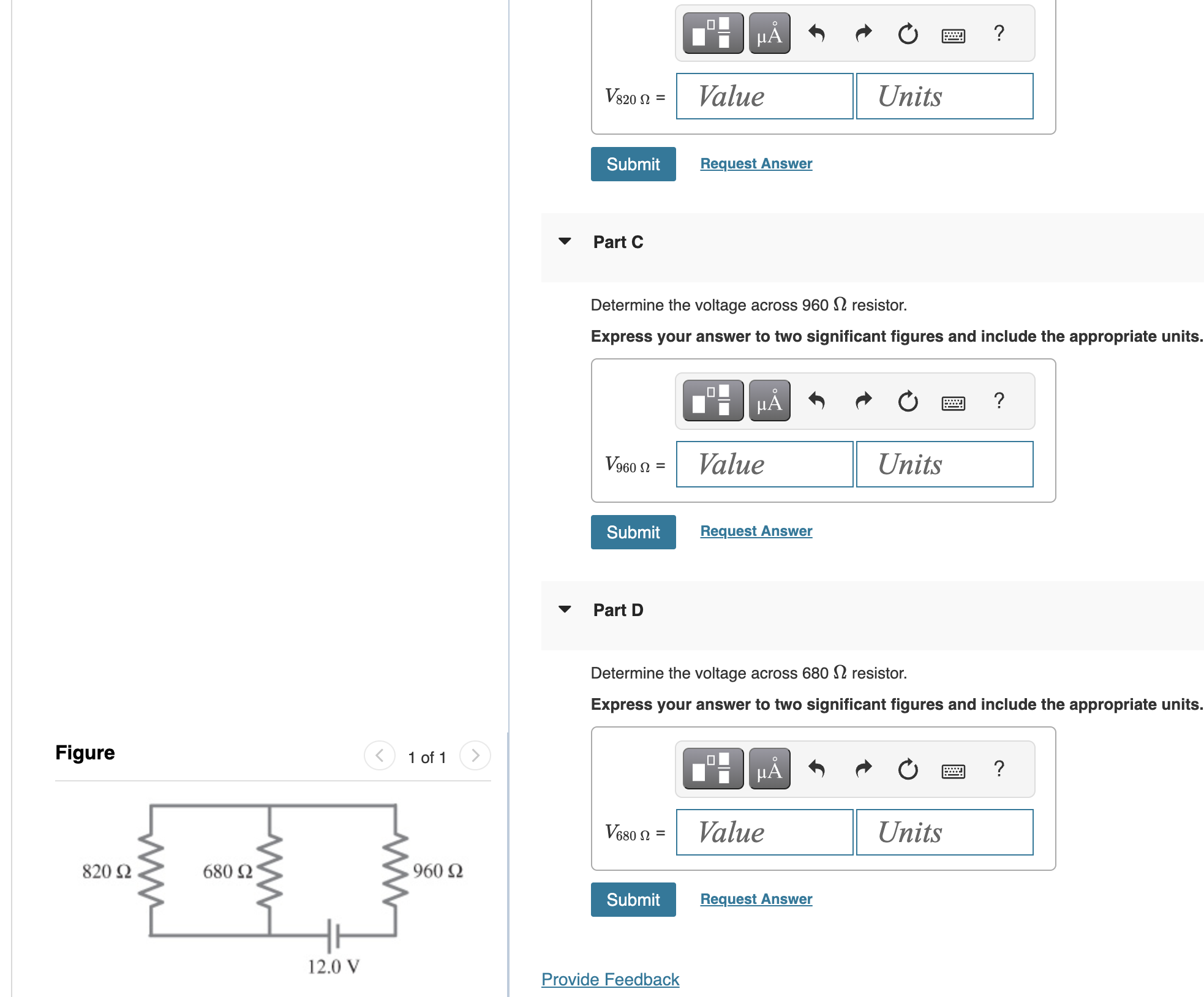 an equivalent resistance to five 525 Q resistors connected in parallel? Enter