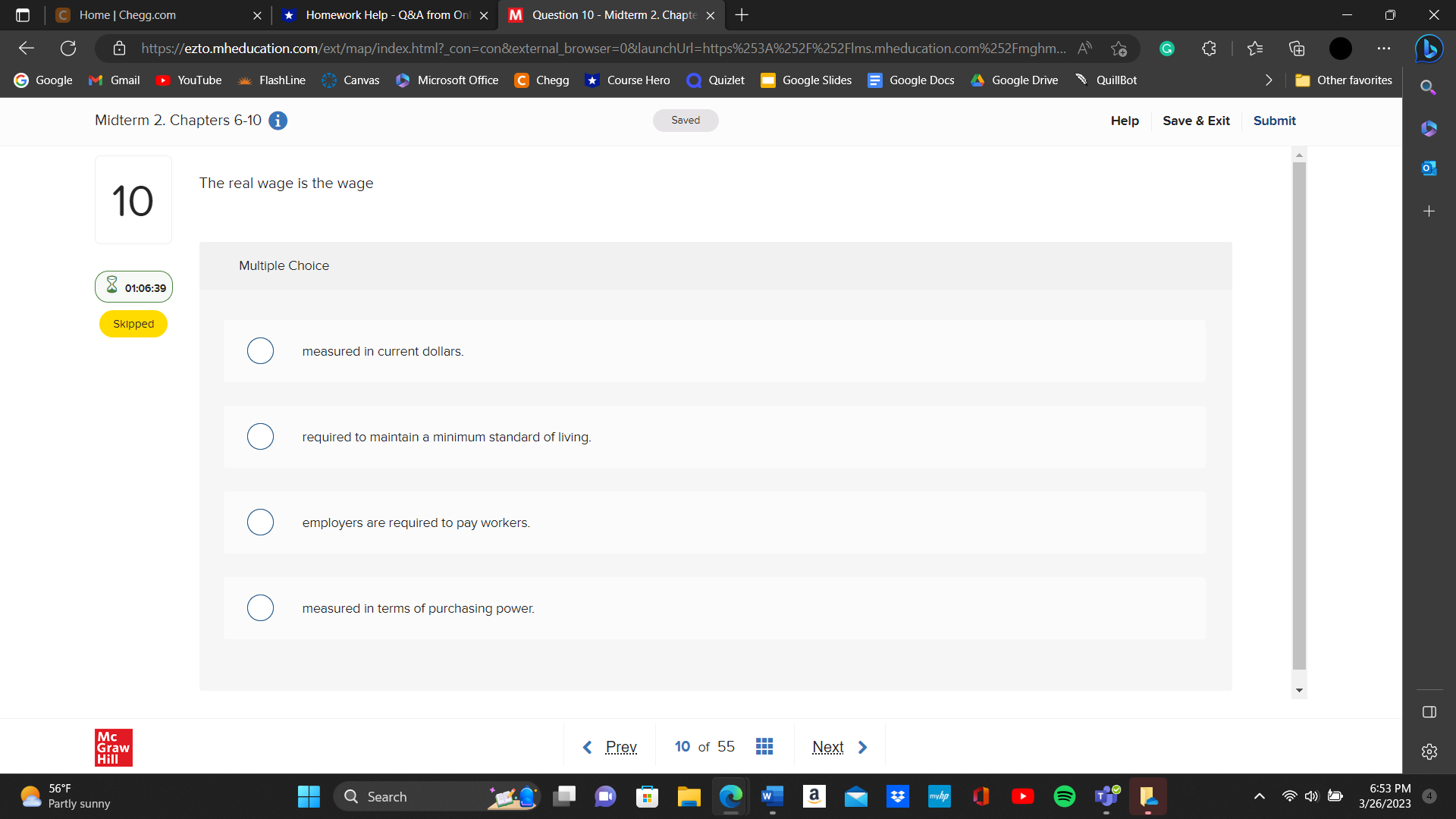 G . . . G Google M Gmail YouTube FlashLine Canvas Microsoft
