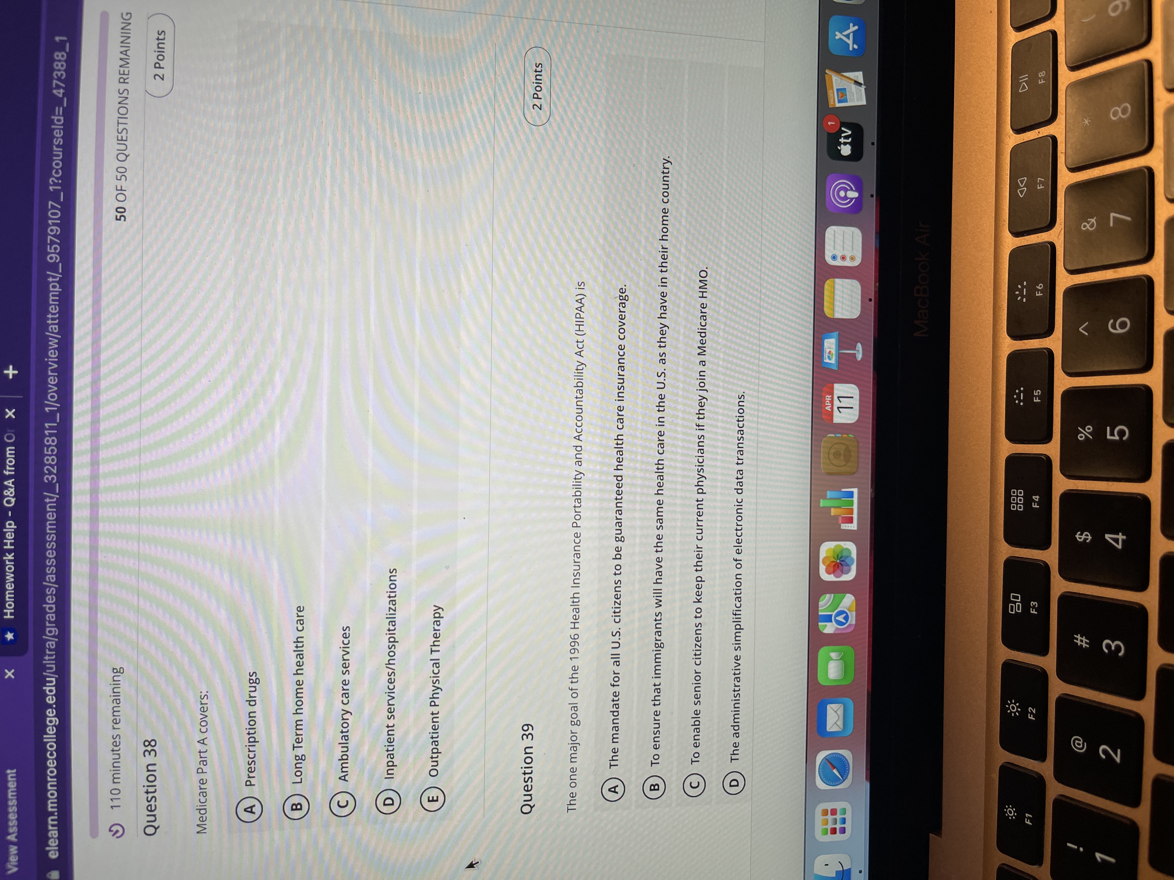 Role B Drug Utilization Review C Drugs Under Research D Drug Unknown