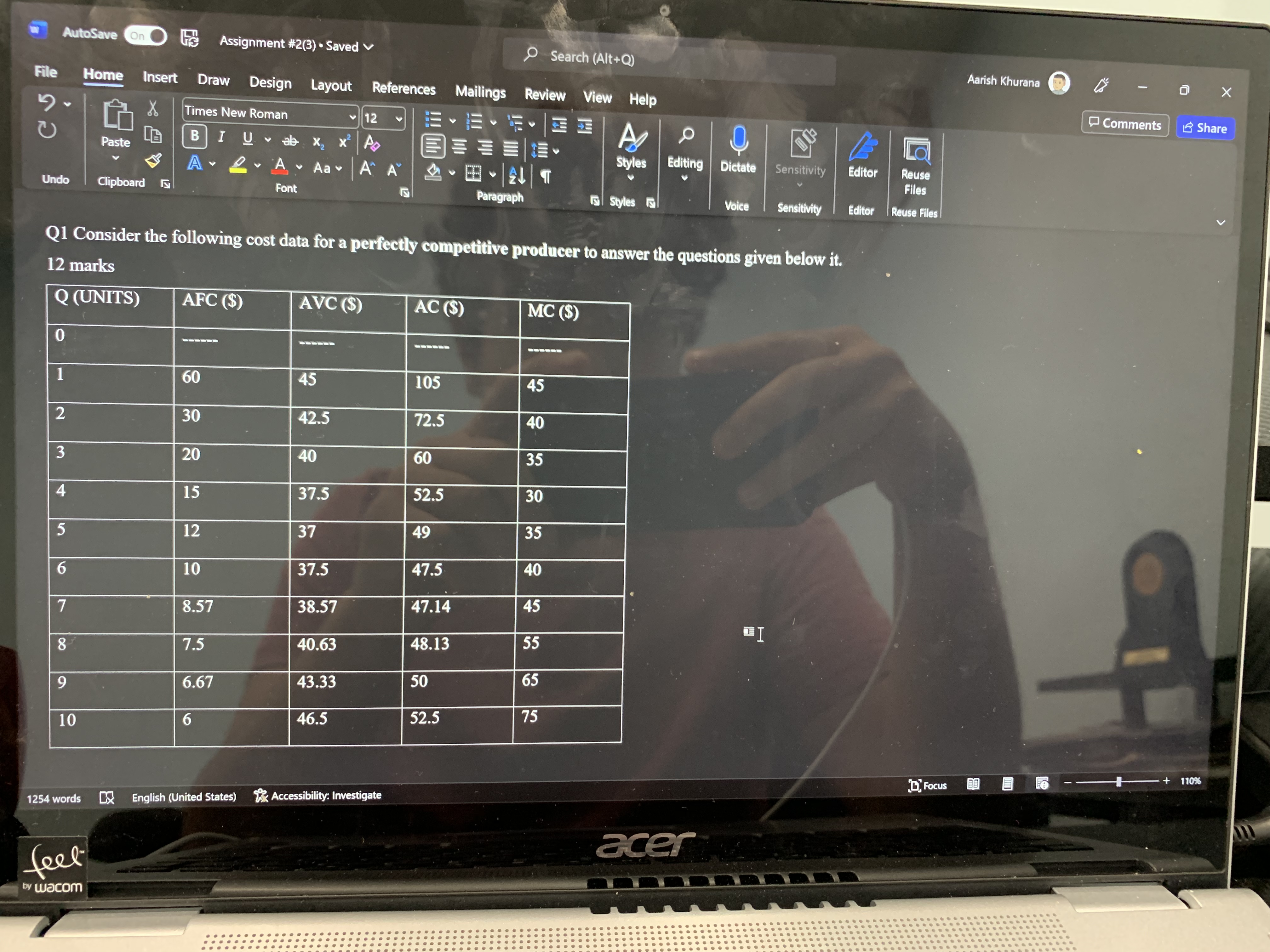  AutoSave On Es Assignment #2(3) . Saved v 9 Search (Alt+Q)
