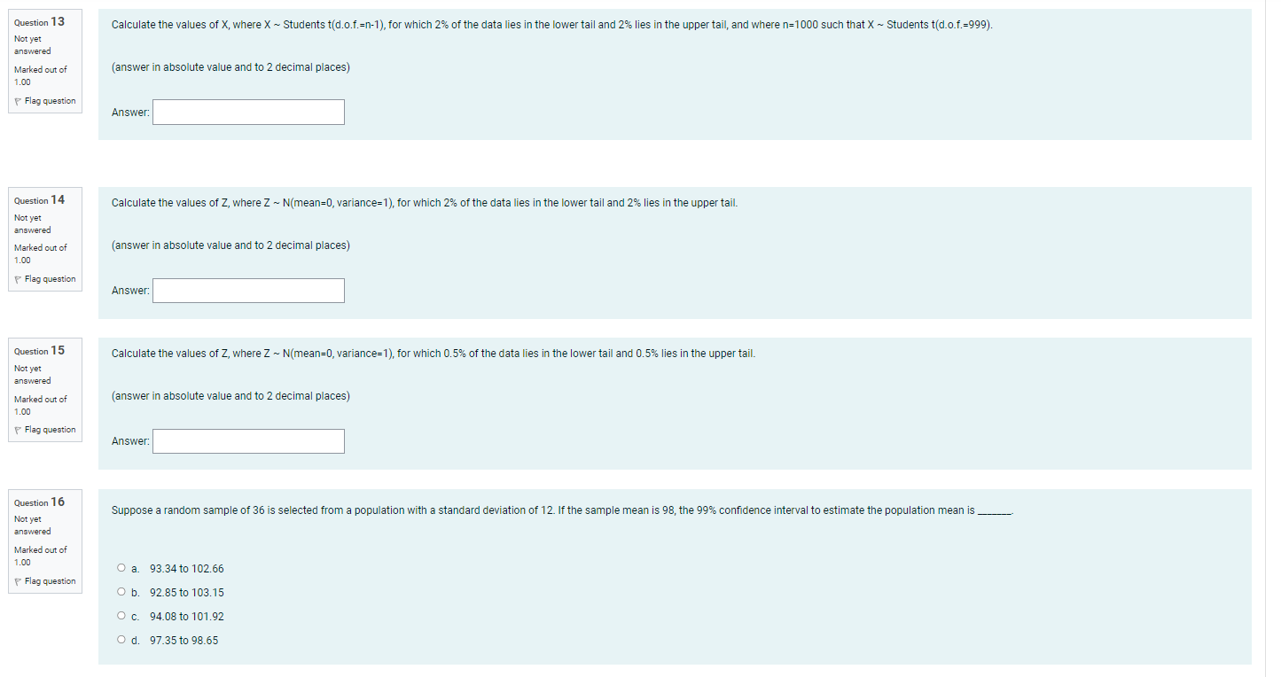 13 ut of In this exercise we will explore the link between