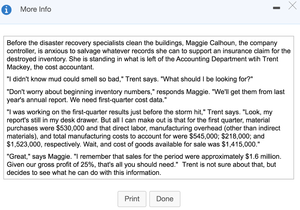 - He remembers several schedules he learned in college that may help