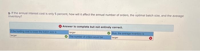 white. The monthly demand for each color is 1,875 units. Each shirt
