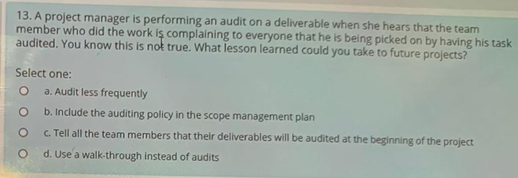 processes required to ensure the project includes all the work and only