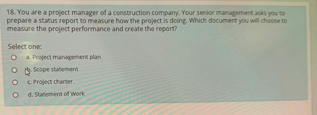 standards to use on the project. What step of quality management is