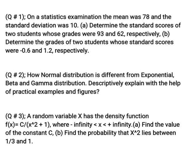 Reference these questions are related to chapter 3 ,4 & 5 of