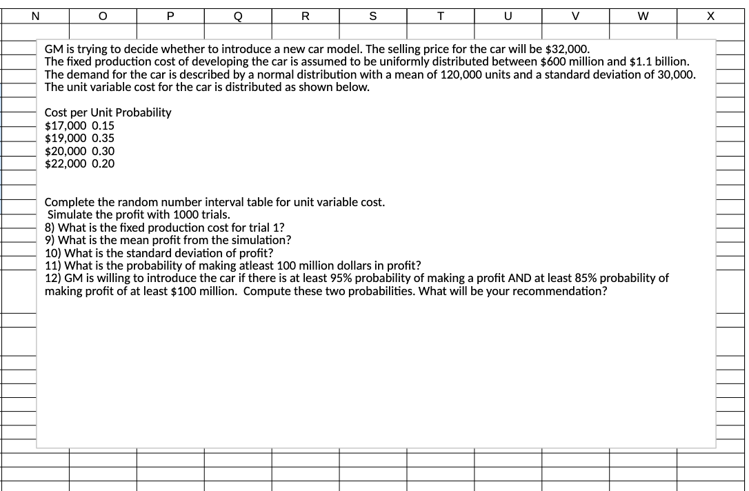 5 AdmiAdv Cost $1,000,000 6 7 Direct Labor Cost Parts Cost {Normal